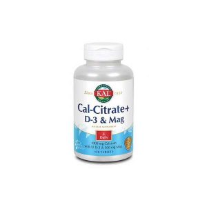 KAL Calcium citraat + D3 & magnesium 120tb