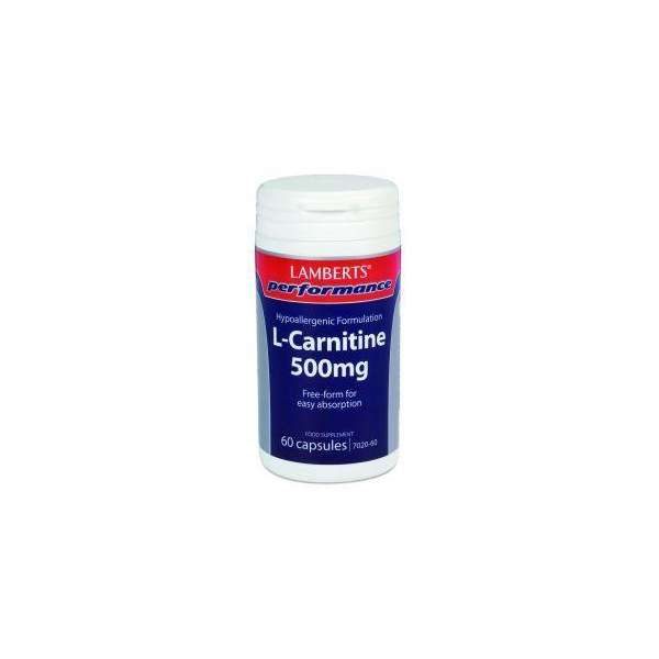 Lamberts L-Carnitine 500 mg 60vc