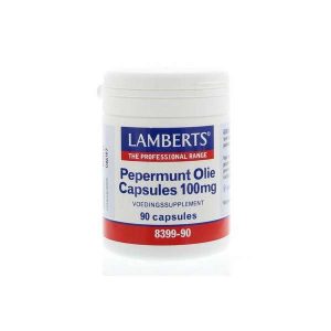 Lamberts Pepermuntolie 100 mg 90vc