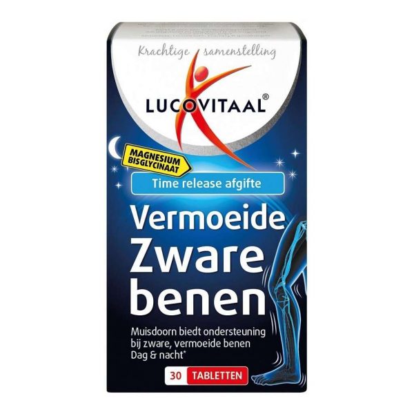 Lucovitaal Vermoeide & Zware Benen - 30 Tabletten