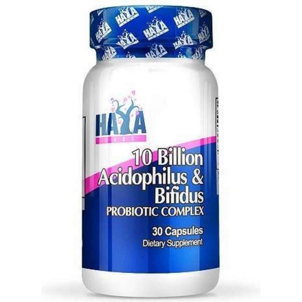 10 Billion Acidophilus & Bifidus Probiotic Complex 30caps