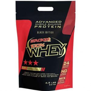 100% Whey - Stacker 2 - 450 gram - cappuccino.