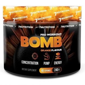 7Nutrition - BOMB - pre workout - 240g/48 serv