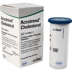 Accutrend Cholesterol Strips