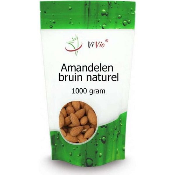 Amandelen bruin naturel 1000g