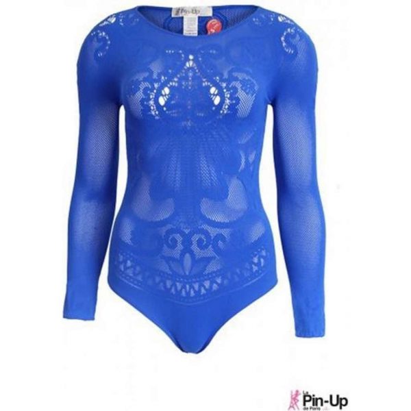 Anti Cellulite Kanten Body – Pin Up de Paris – XL - Indigo Bleu