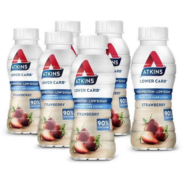 Atkins Advantage Ready To Drink Drinkmaaltijd - 330ml - Strawberry - 5+1 gratis