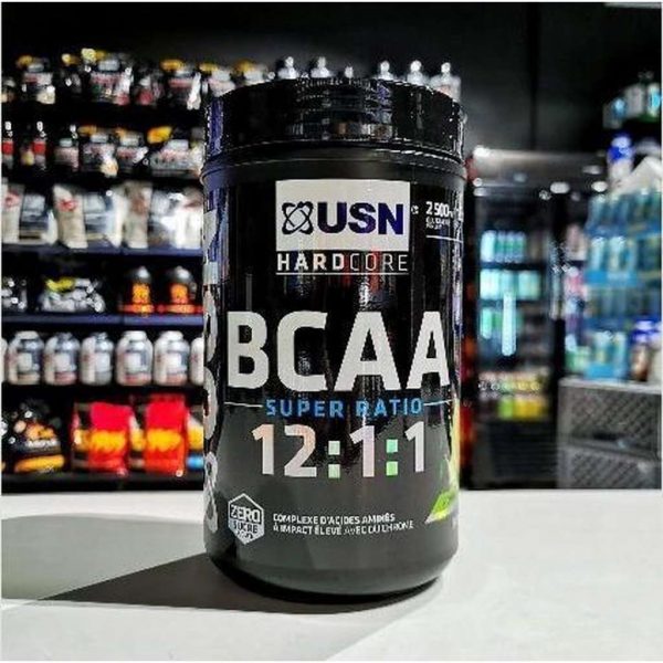 BCAA 12.1.1 USN Groene Appel 800 g Aminozuren Glutamine - BCAA Poeder