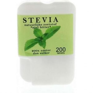 Beautylin Stevia tabletten 'niet bitter' 200 tabletten per dispenser