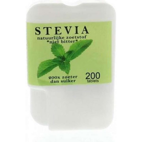 Beautylin Stevia tabletten 'niet bitter' 200 tabletten per dispenser