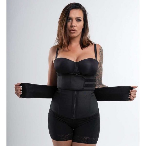 Bella Fit™ Julia - waist trainer 2 banden M / Zwart