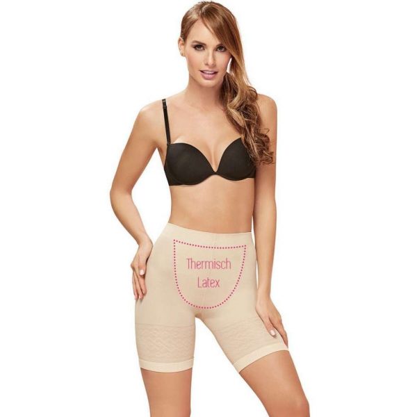 Billen Lift Broekje Boyshort Latex Colombia Butt Lifter - Beige - S