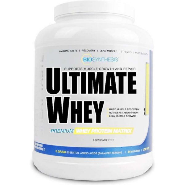 Bio Synthesis - Ultimate Whey - banaan - 2kg