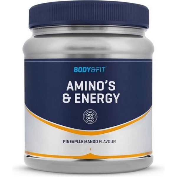 Body & Fit Amino's & Energy - Pre-workout aminozuren - 246 gram (20 servings) - Pineapple Mango