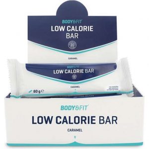 Body & Fit Low Calorie Bar - Maaltijdvervangende eiwitreep - 1 box (12 eiwitrepen) - Karamel