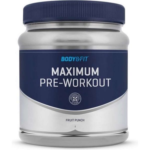 Body & Fit Maximum Pre-Workout - 530 gram - Fruit Punch