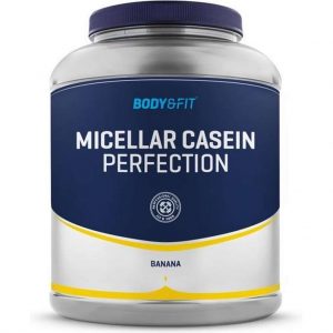 Body & Fit Micellar Casein Perfection - Eiwitpoeder / Eiwitshake - 2000 gram - Banana Milkshake