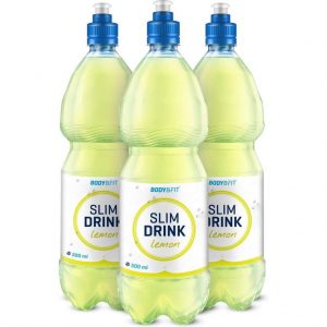 Body & Fit Slim Drink - Caloriearme sportdrank - 1 verpakking (6 stuks) - Lemon