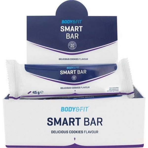 Body & Fit Smart Bars - Proteïne Repen - Delicious Cookies - 12 eiwitrepen