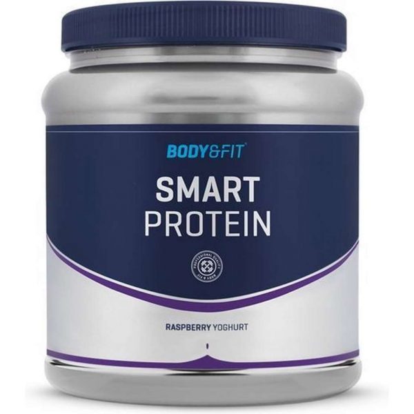 Body & Fit Smart Protein - Eiwitpoeder / Eiwitshake - 1000 gram - Framboos Yoghurt milkshake