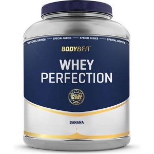 Body & Fit Whey Perfection Special Series - Whey Protein / Proteine Shake - 2270 gram - Banaan