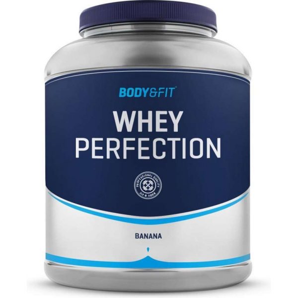 Body & Fit Whey Perfection - Whey Protein / Proteine Shake - 2270 gram - Banaan