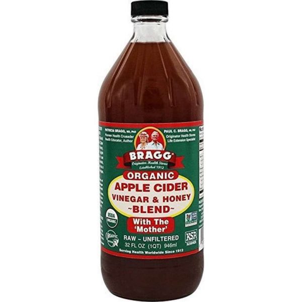 Bragg apple cider azijn met honing - 473 ml