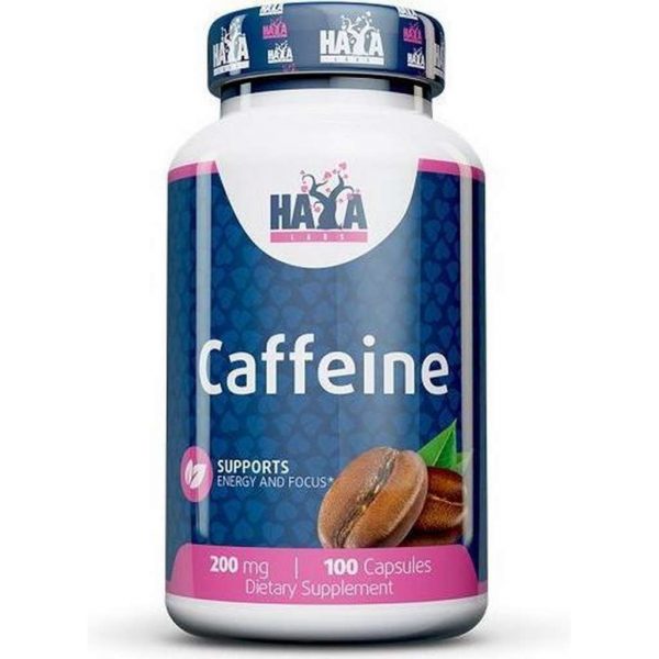 Caffeine 200mg Haya Labs 100caps