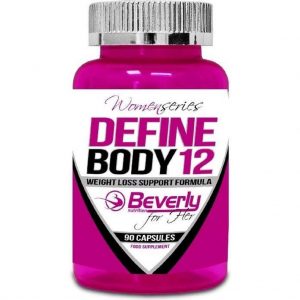 Define Body 12 Beverly Nutrition 90 Capsules - Fat Burner, Vetverbrander Buik , Gewichtverlies