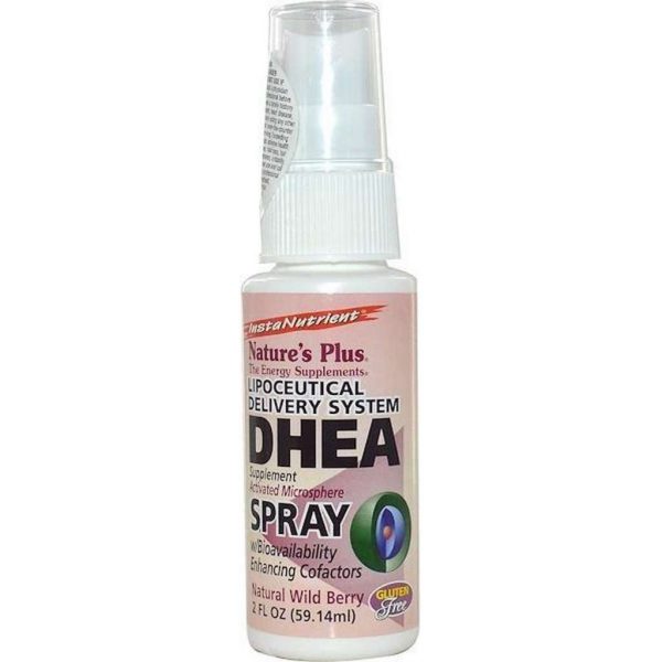 DHEA Spray Lipoceutical Delivery System - Natural Wild Berry (60 ml) - Nature's Plus