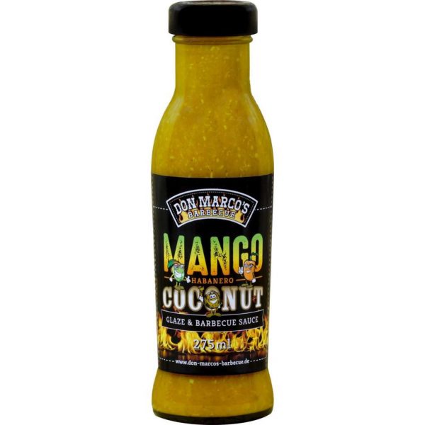 Don Marco's Mango Habanero Coconut - Glaze & BBQ saus - 275ml