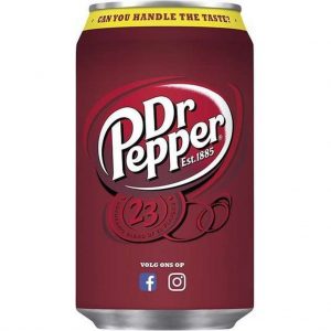 Dr Pepper Blikjes Frisdrank 33cl Tray 24 Stuk