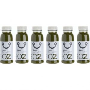 DrDetoxBox - 6-pack Mixed Juice Komkommer Appel Spinazie - 6 Verse Groente & fruit Sapjes