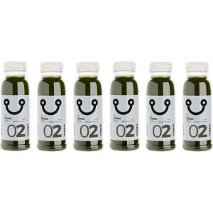 DrDetoxBox - 6-pack Veggie Juice Boerenkool Spinazie Gember - 6 Verse Groente Sapjes