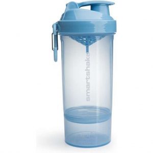 Dust Blue SmartShaker 800ml met extra compartiment