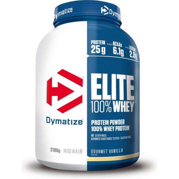 Dymatize Elite Whey Protein - Eiwitpoeder / Eiwitshake - 2100 gram - Aardbei