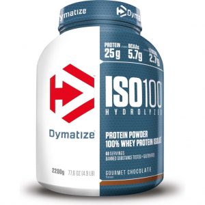 Dymatize ISO-100 Hydrolyzed - Eiwitpoeder / Eiwitshake - 2200 gram - Chocolade