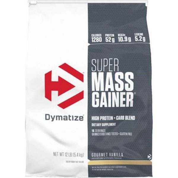 Dymatize Super Mass Gainer - 5216 gram - Gourmet vanilla