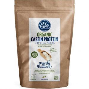 Ekopura Organic Casein Protein - Biologisch Caseïne Eiwitpoeder - 500 gram