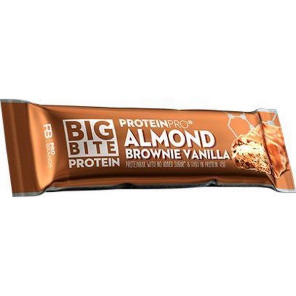 FCB Sweden Big Bite Protein Bar - Eiwitreep - 1 box (24 eiwitrepen) - Amandel Brownie Vanille