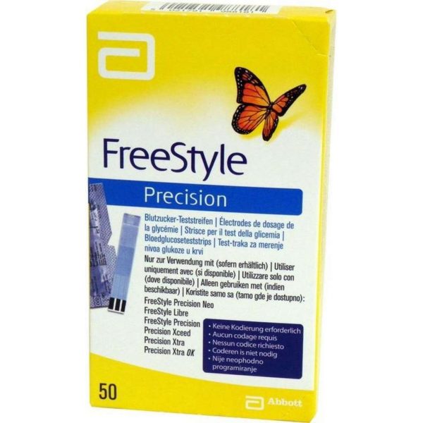 Freestyle Precision teststrips 50 stuks