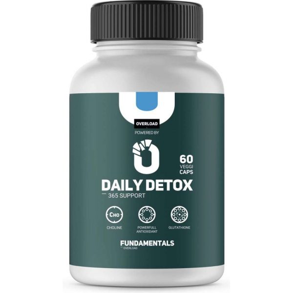 Fundamentals Daily Detox - 365 Support - Vitamine C - Glutathione - Alfa liponzuur - 60 Vega Caps