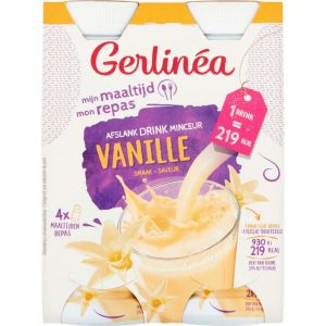 Gerlinea Drinkmaaltijd - Vanille - 4 x 236ml