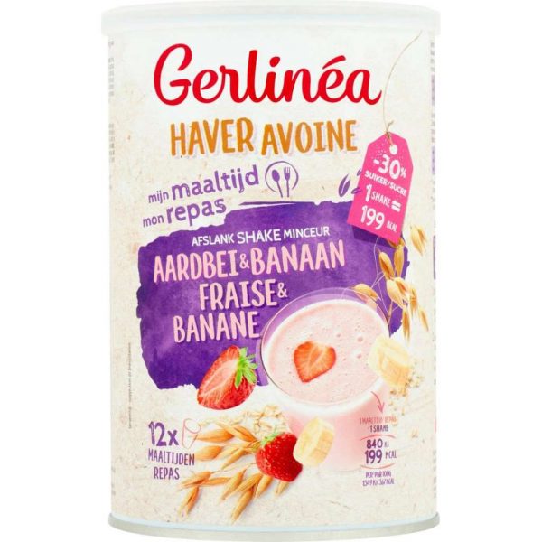 Gerlinea Milkshake - Haver Aardbei-Banaan