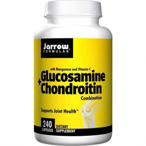 Glucosamine + Chondroitin combinatie (240 Capsules) - Jarrow Formulas