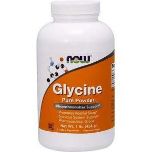 Glycine - Pure Powder - 454 grams - NOW Foods