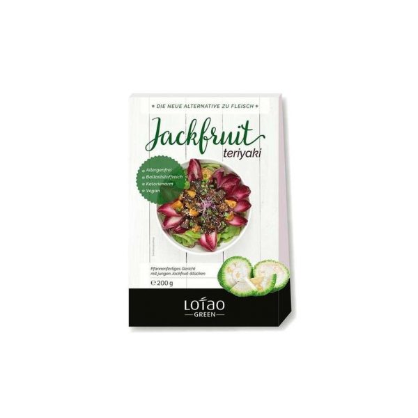 Green jackfruit teriyaki