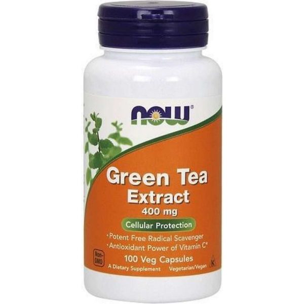 Green Tea Extract 400mg Now Foods 100v-caps