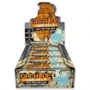 Grenade Carb Killa Bars - Proteïne Repen - Witte Chocolade Cookie - 12 eiwitrepen