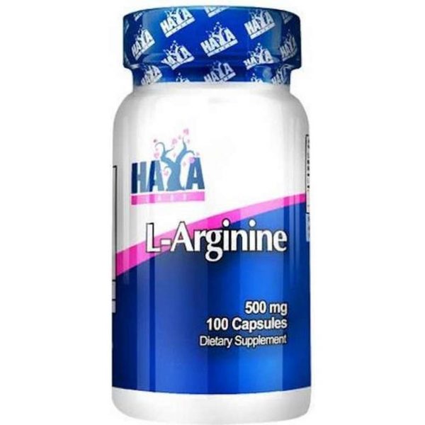 L-Arginine 500mg Haya Labs 100caps